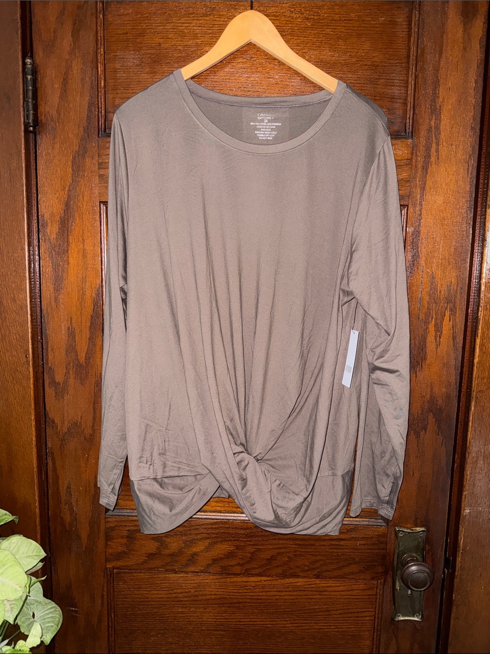 2X Tahari Sport Long Sleeve Shirt LP